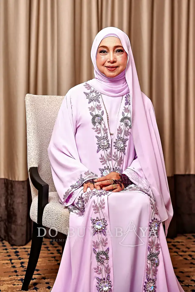 Mahani Mermaid beads — #bellasyedyes bridal abaya by Do Buy Abaya