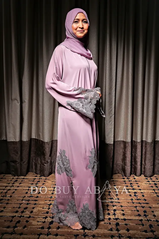 Huda Lace — #bellasyedyes bridal abaya by Do Buy Abaya
