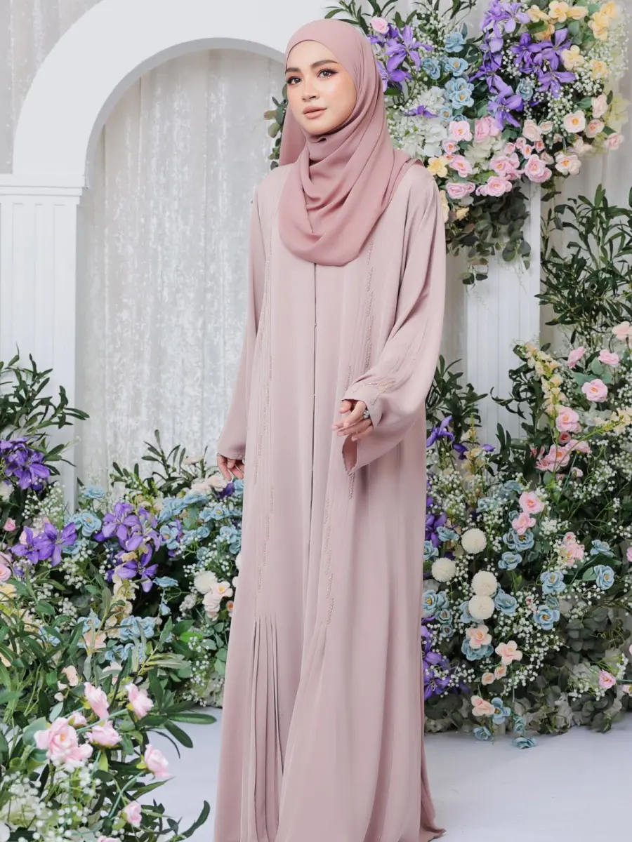 Nuha Pleated Khaki