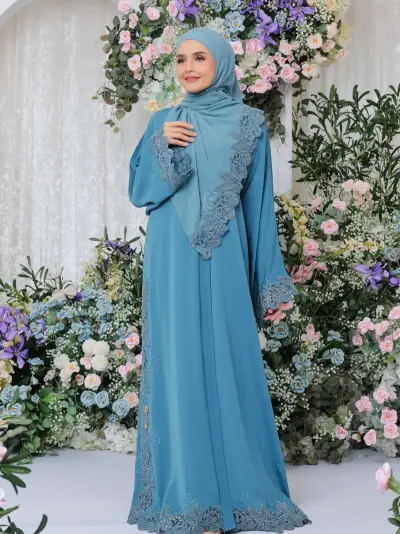 Dandelion Teal Blue