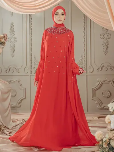Lunara Cape Red