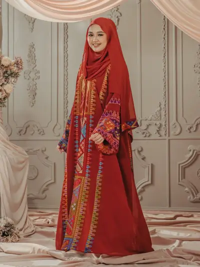 Palestine Lace Maroon