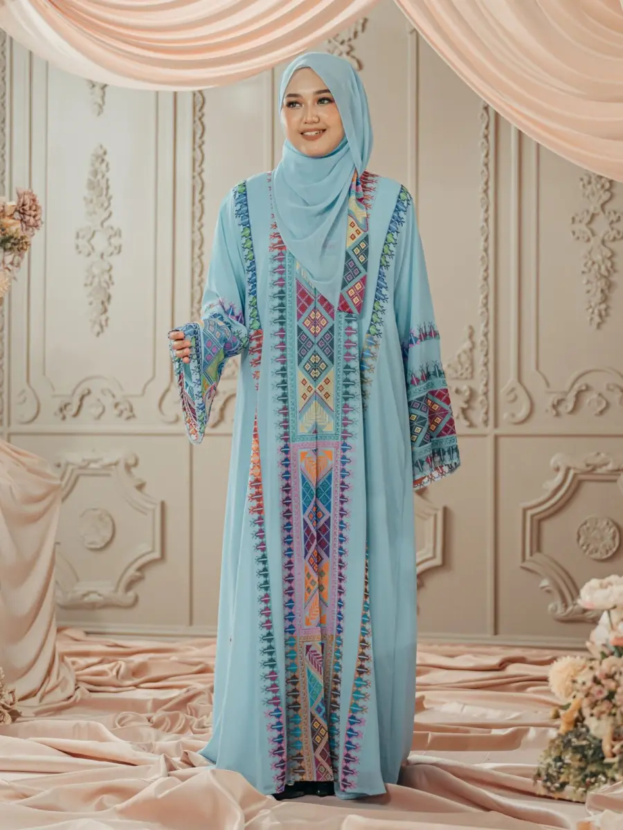 Palestine Lace Light Blue