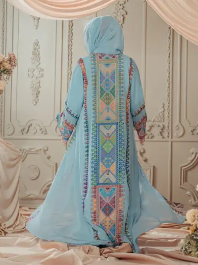 Palestine Lace Light Blue