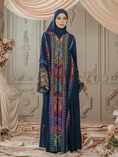 Palestine Lace Dark Blue