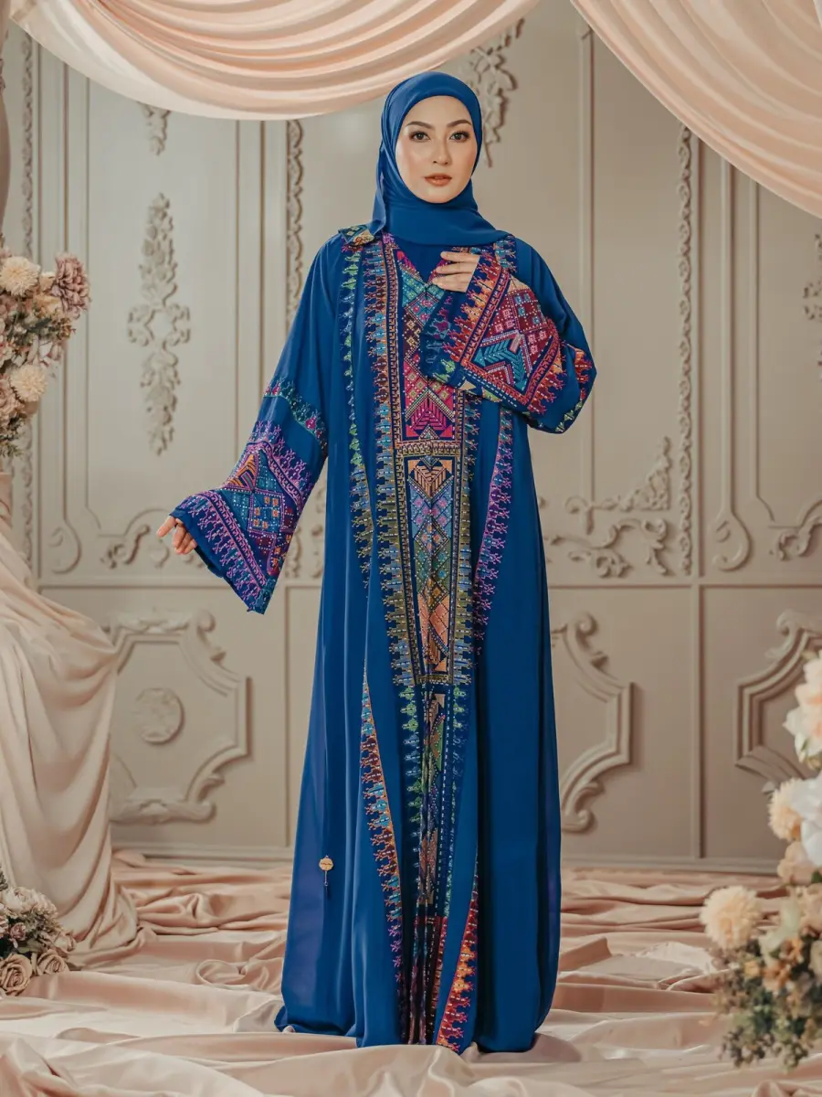 Palestine Lace Royal Blue