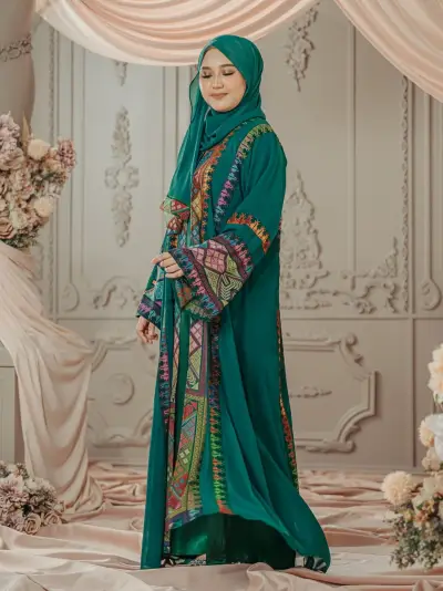 Palestine Lace Emerald Green