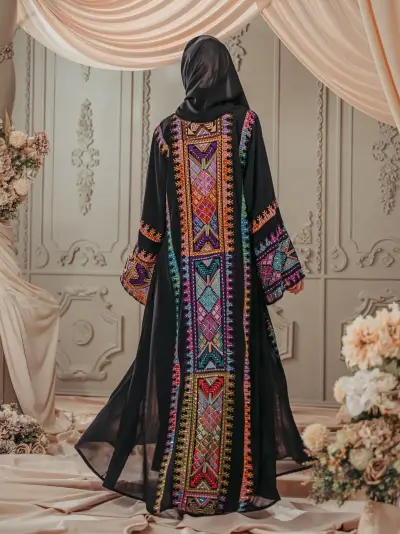 Ready Stocks Palestine Lace Black