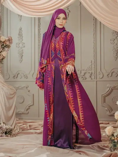 Palestine Lace Magenta