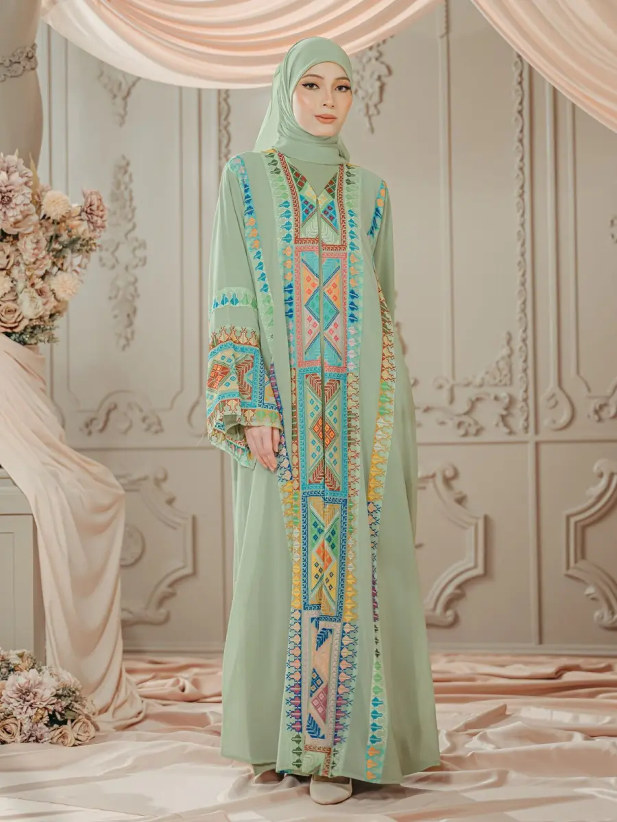 Palestine Lace Sage Green