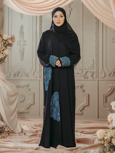 Blossome Black - Dark Blue