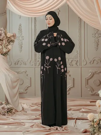 Roseline Black - Pink