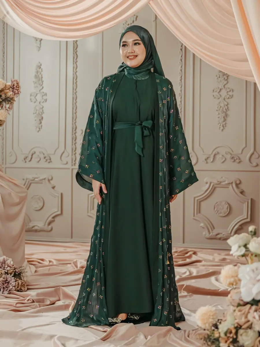 Ready Stocks Stargaze Princess Emerald Green