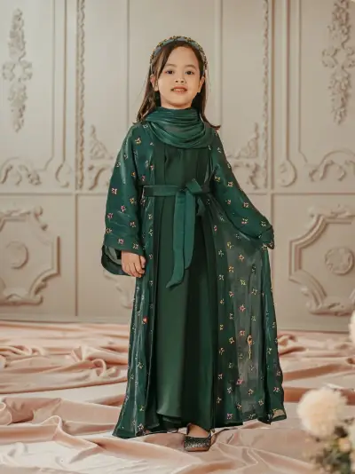 Kids Stargaze Princess Emerald Green