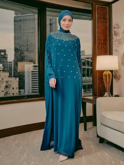 Lunara Cape Teal Blue