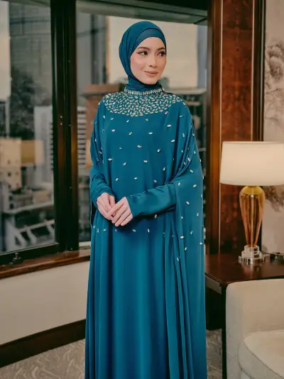 Lunara Cape Teal Blue