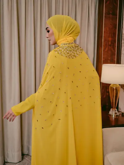 Ready Stocks Lunara Cape Mustard