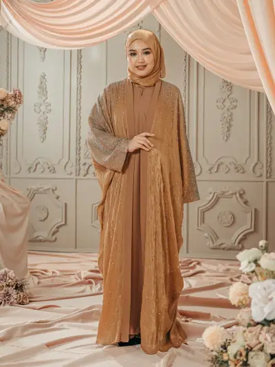 Sprinkle Drop Gold Brown