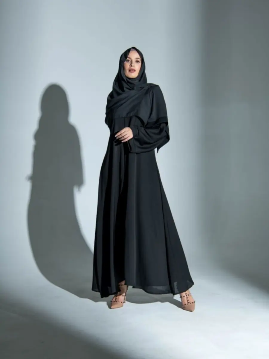 Layla Abaya Black