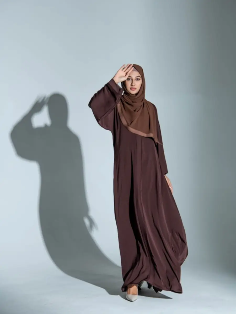 Layla Abaya Dark Brown