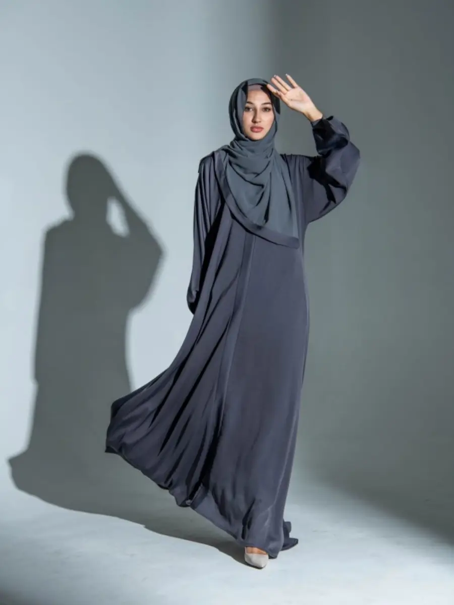 Layla Abaya Dark Grey
