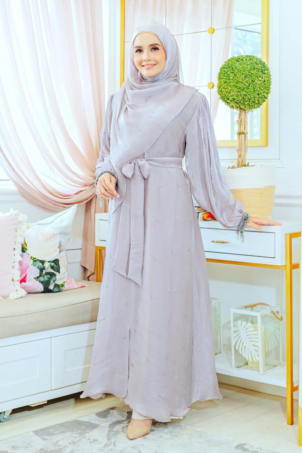 Maya Cuff Front Stones Taupe