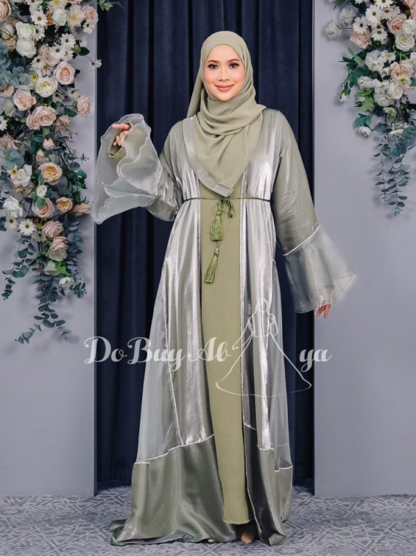 Ready Stocks Hurrem Sage Green