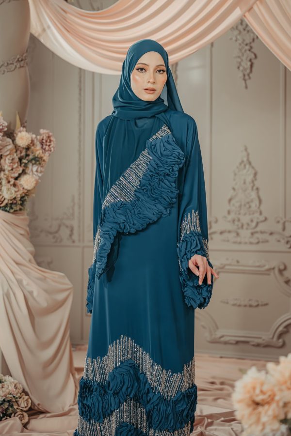 Ready Stocks Ophelia Teal Blue