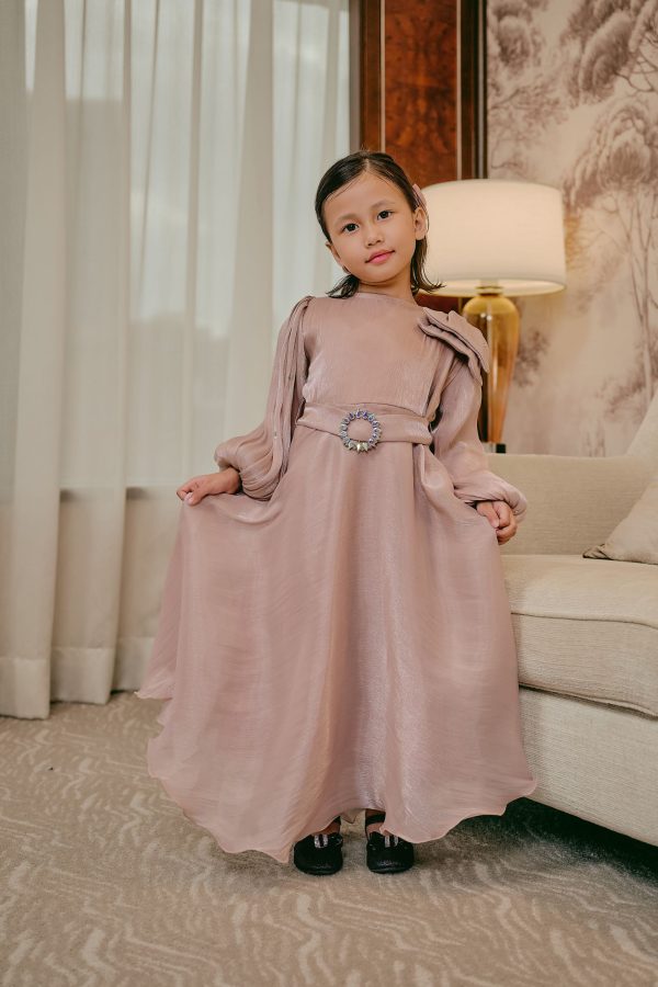 Kids Maya Bow Rose Gold
