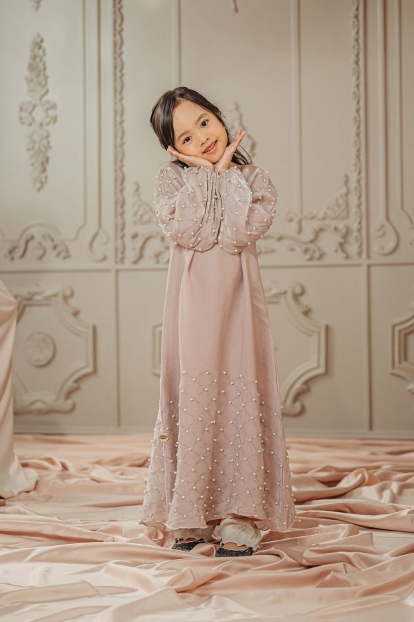 Ready Stocks Kids Maya Pearl Luxe Rose Gold