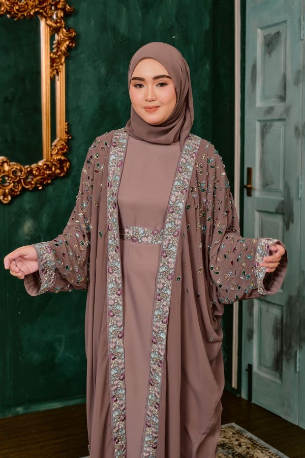 Ready Stocks Delisha Mauve