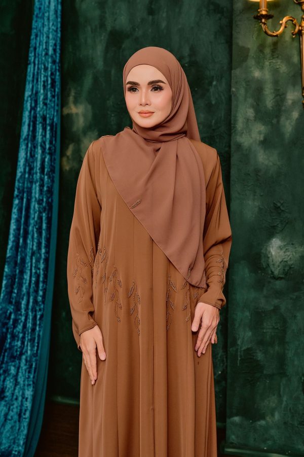 Iyna Beads Leaf Brown