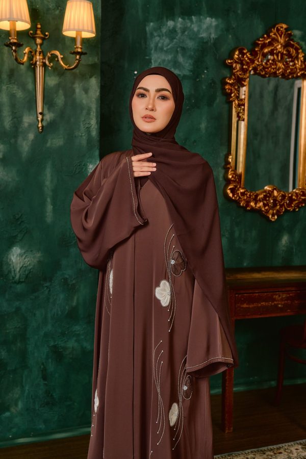 Ready Stocks Juwita Flower Brown