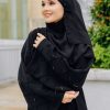 Crystal Abaya Black