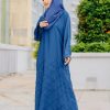 Crystal Abaya Royal Blue