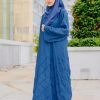 Crystal Abaya Royal Blue