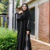 Fatima Slit  Abaya