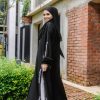 Fatima Slit  Abaya