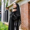 Fatima Slit  Abaya