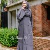 Bloke Abaya Grey