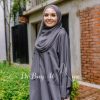 Bloke Abaya Grey