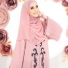Teja Abaya Pink