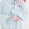 Ready Stocks Adele Lace Sleeves only - Light Blue