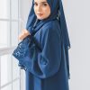 Lotus Lace Dark Blue