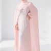 Ridaa Abaya Pink
