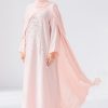 Ridaa Abaya Pink