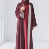 Winter Maroon Grey