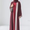 Winter Maroon Grey