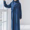 Ready Stocks Lotus Lace Dark Blue