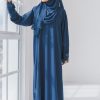 Ready Stocks Lotus Lace Dark Blue
